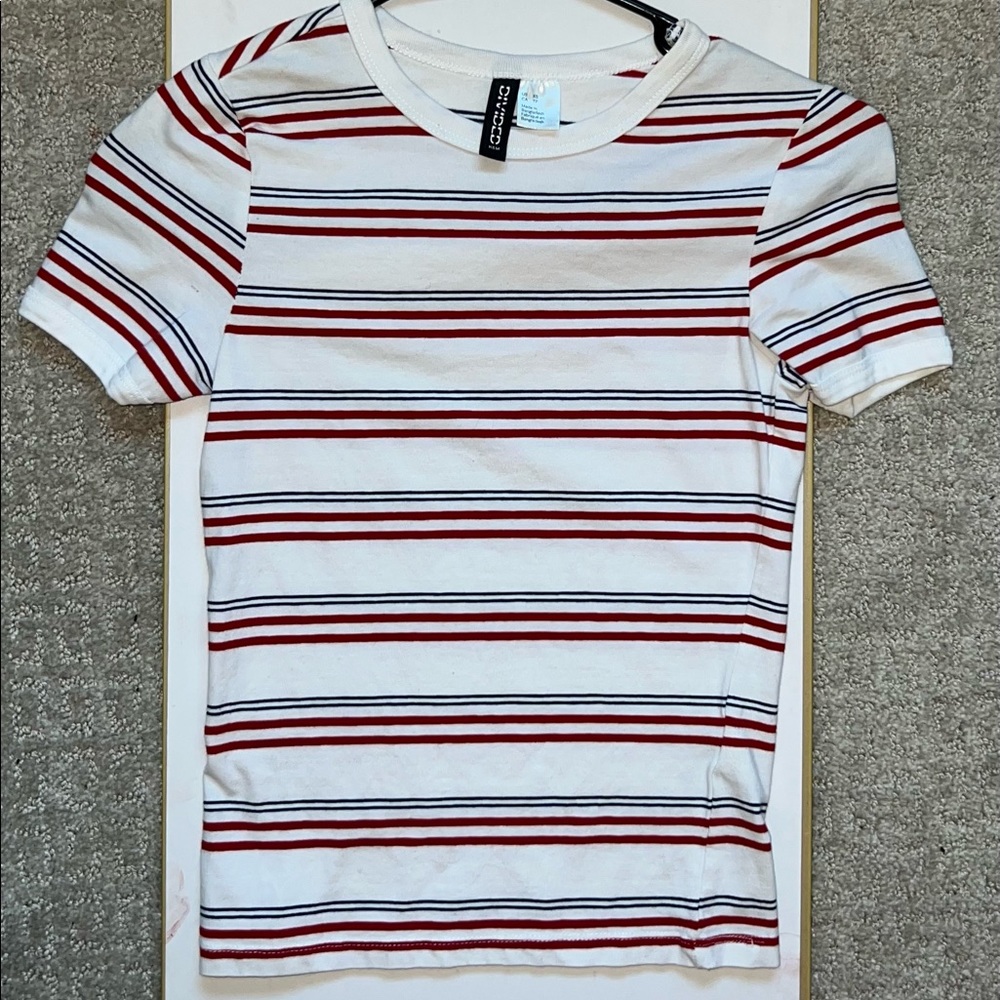 H&M stripped tee